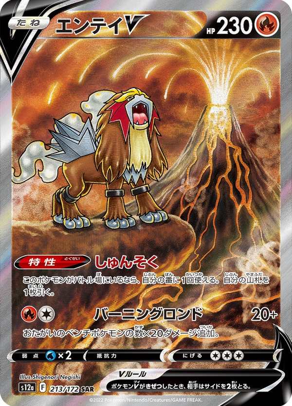#213 炎帝V エンテイV Entei V