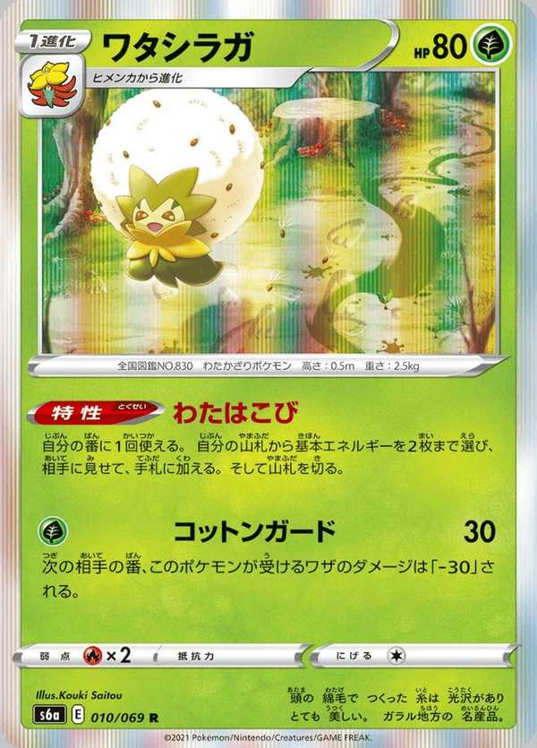 #010 白蓬蓬 ワタシラガ Eldegoss