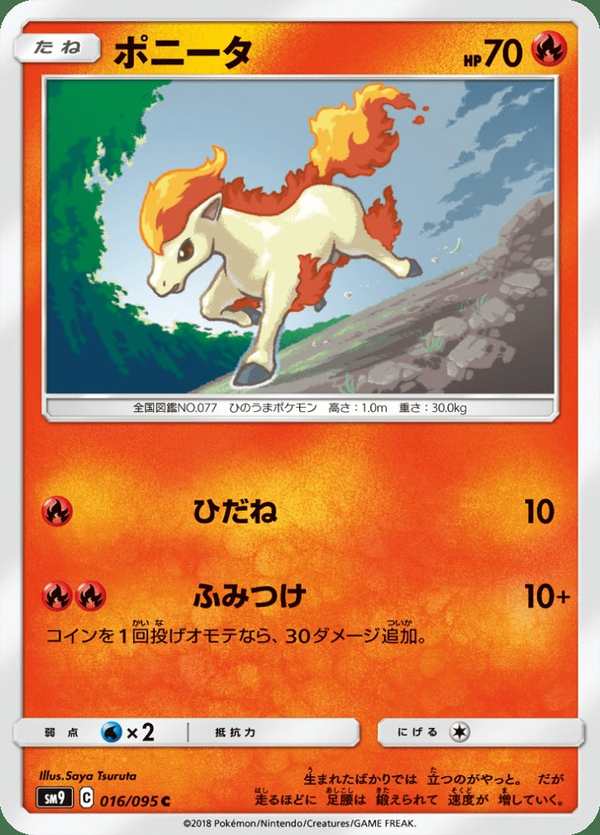 #016 小火馬 ポニータ Ponyta