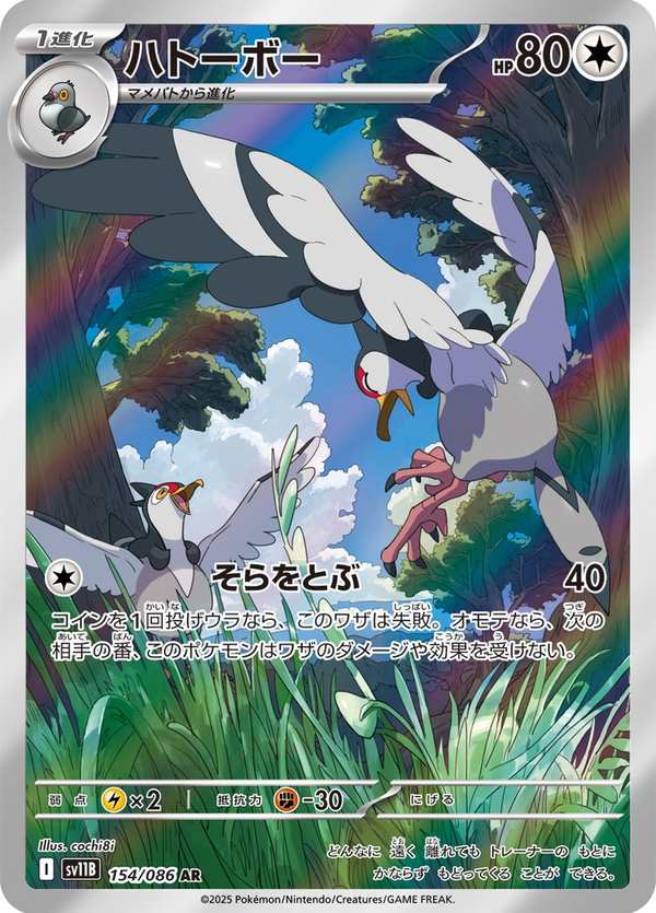 #154 咕咕鴿 ハトーボー Tranquill